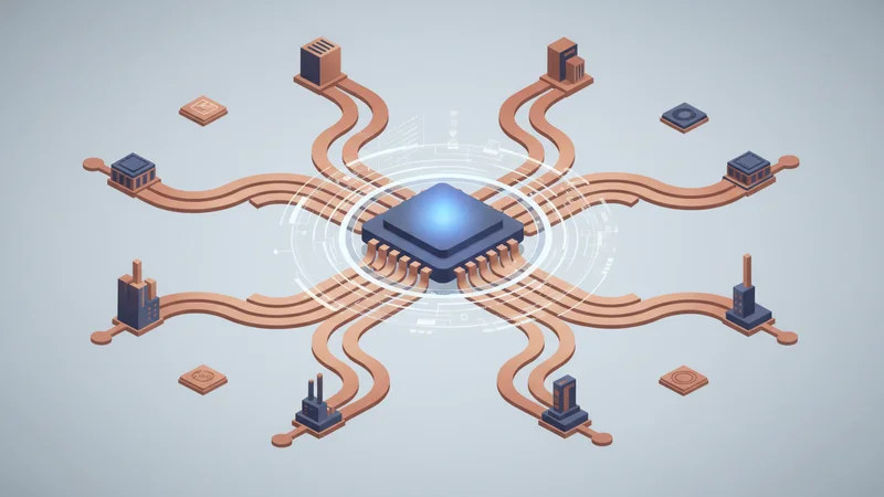 Semiconductor supply chain converging to a single orbital node