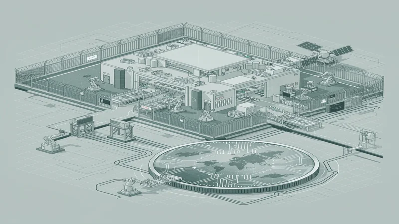 Three-tier diagram of supply chain independence